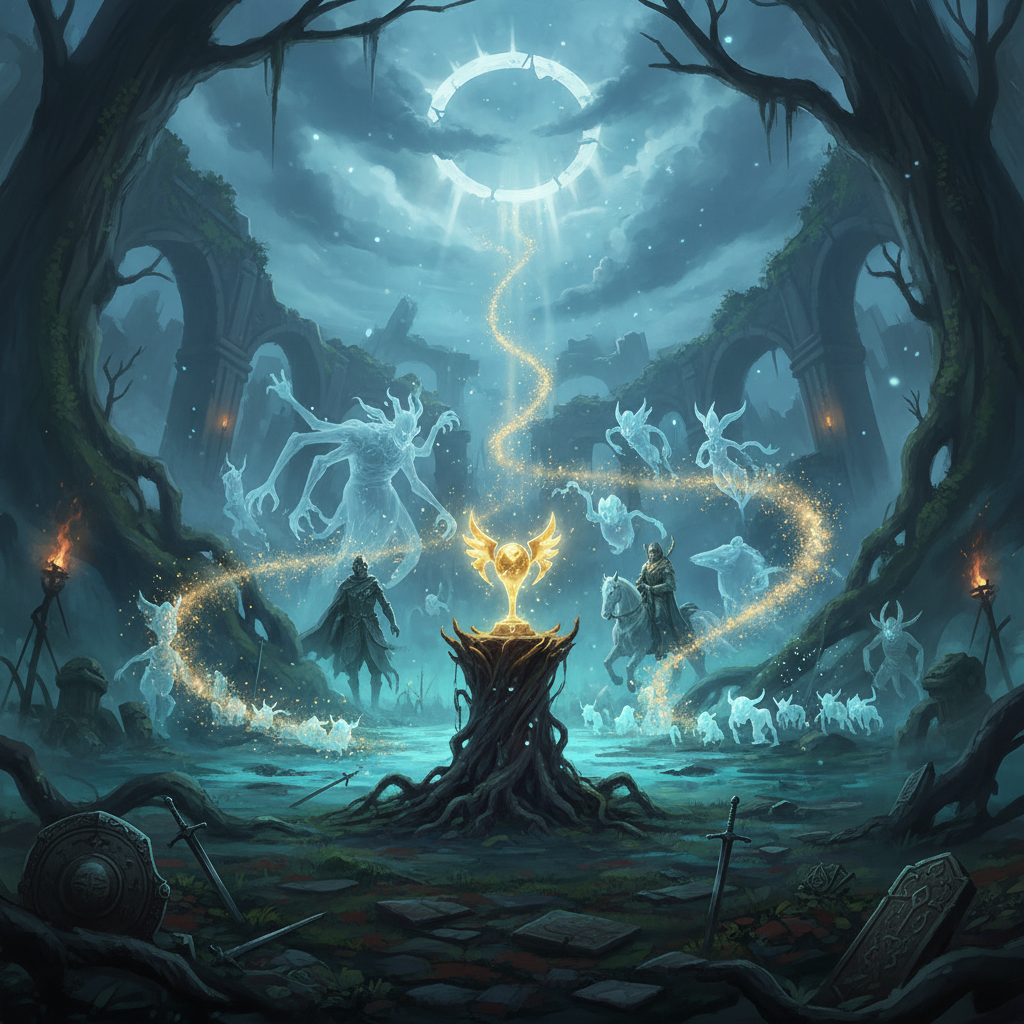 Elden Ring: Alle Legendären Aschen der Geister finden und Trophäe freischalten — illustration