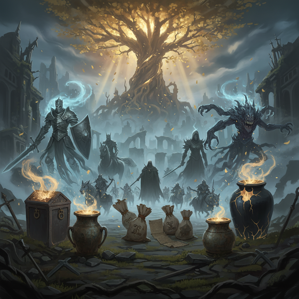Elden Ring: Alle Legendären Aschen Fundorte und ihre Beschwörer — illustration