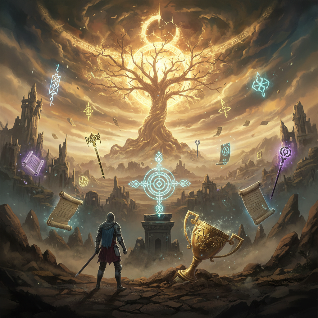 Elden Ring: Alle legendären Zaubereien finden und Trophäe freischalten — illustration