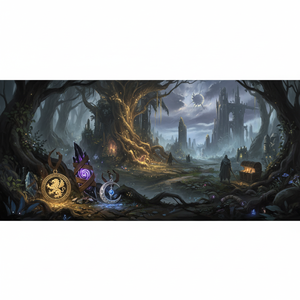 Die besten Talismane in Elden Ring und wie man sie findet — illustration