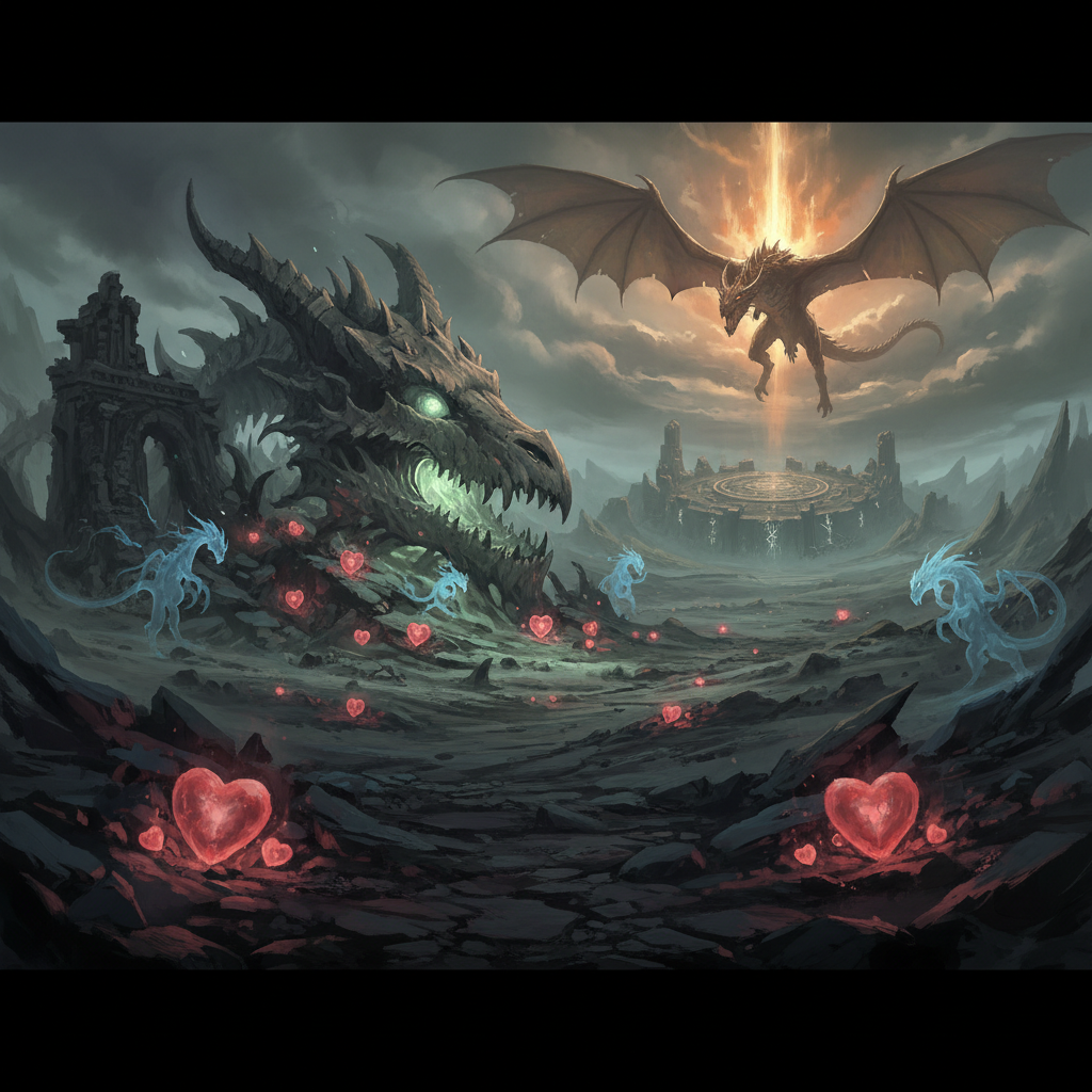 Elden Ring: Alle Drachenherz Fundorte und ihre Verwendung — illustration
