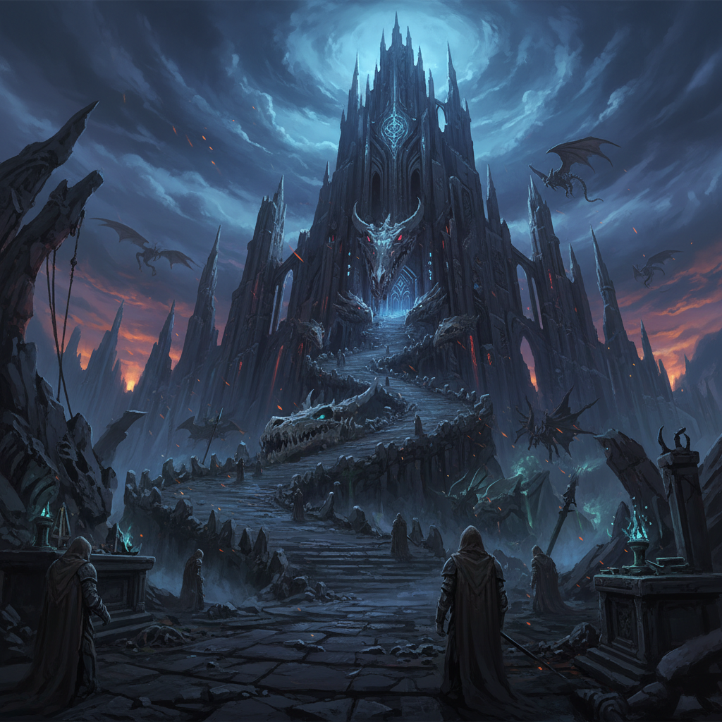 Elden Ring: Der Weg zur Kathedrale der Drachenkommunion und ihre Geheimnisse — illustration