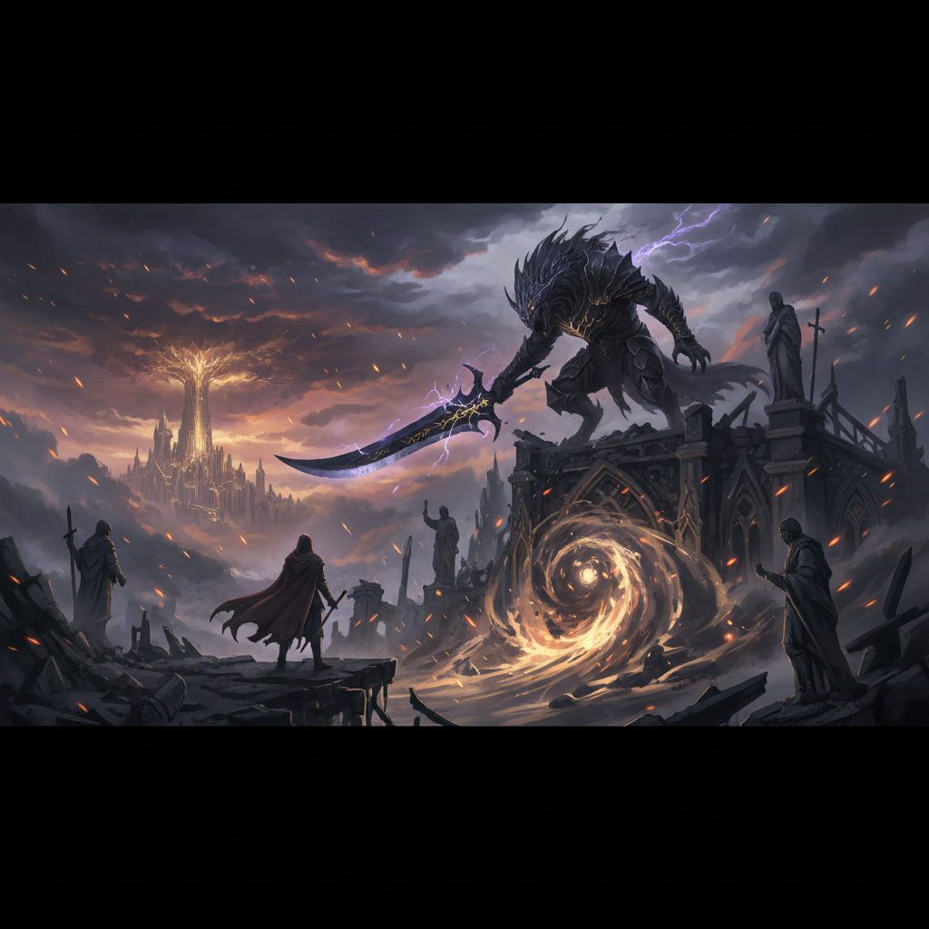 Elden Ring: Maliketh, die Dunkelklinge – Ein umfassender Leitfaden — illustration