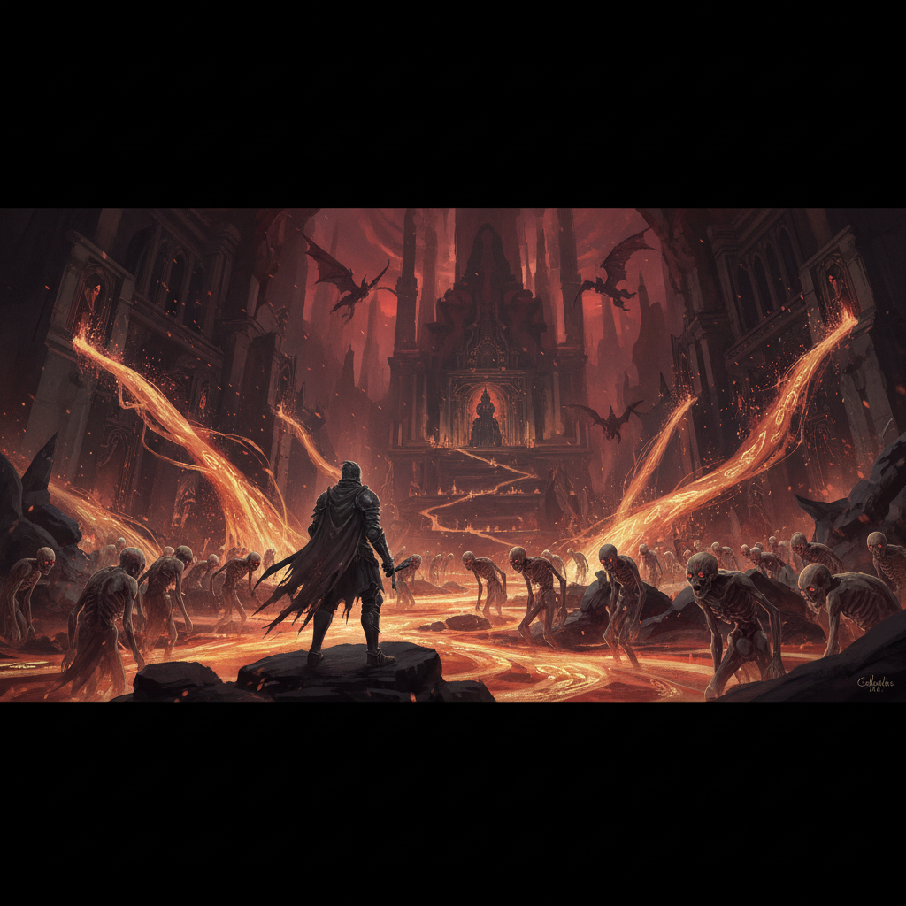 Elden Ring: Die ultimative Anleitung zum Runen farmen im Mohgwyn-Palast — illustration
