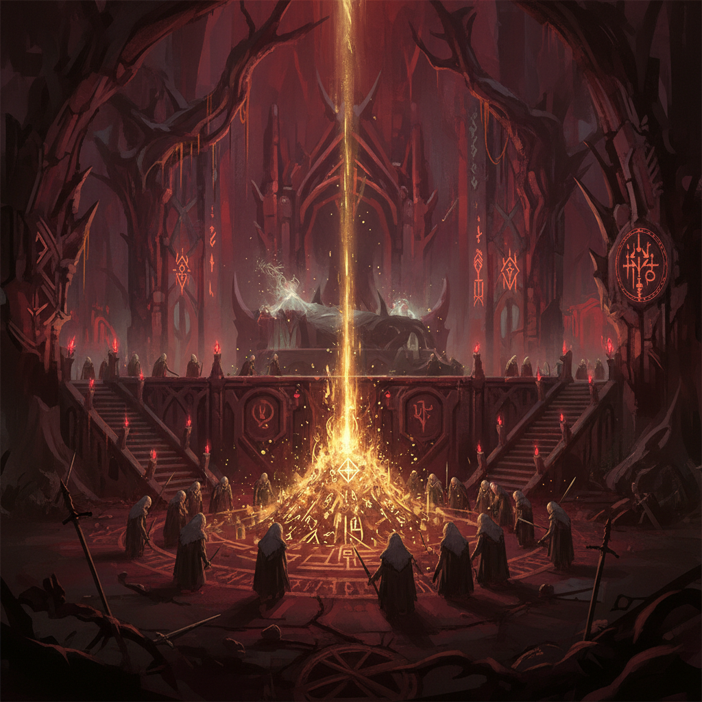 Elden Ring: Schnelles Runen-Farmen im Mohgwyn-Palast — illustration