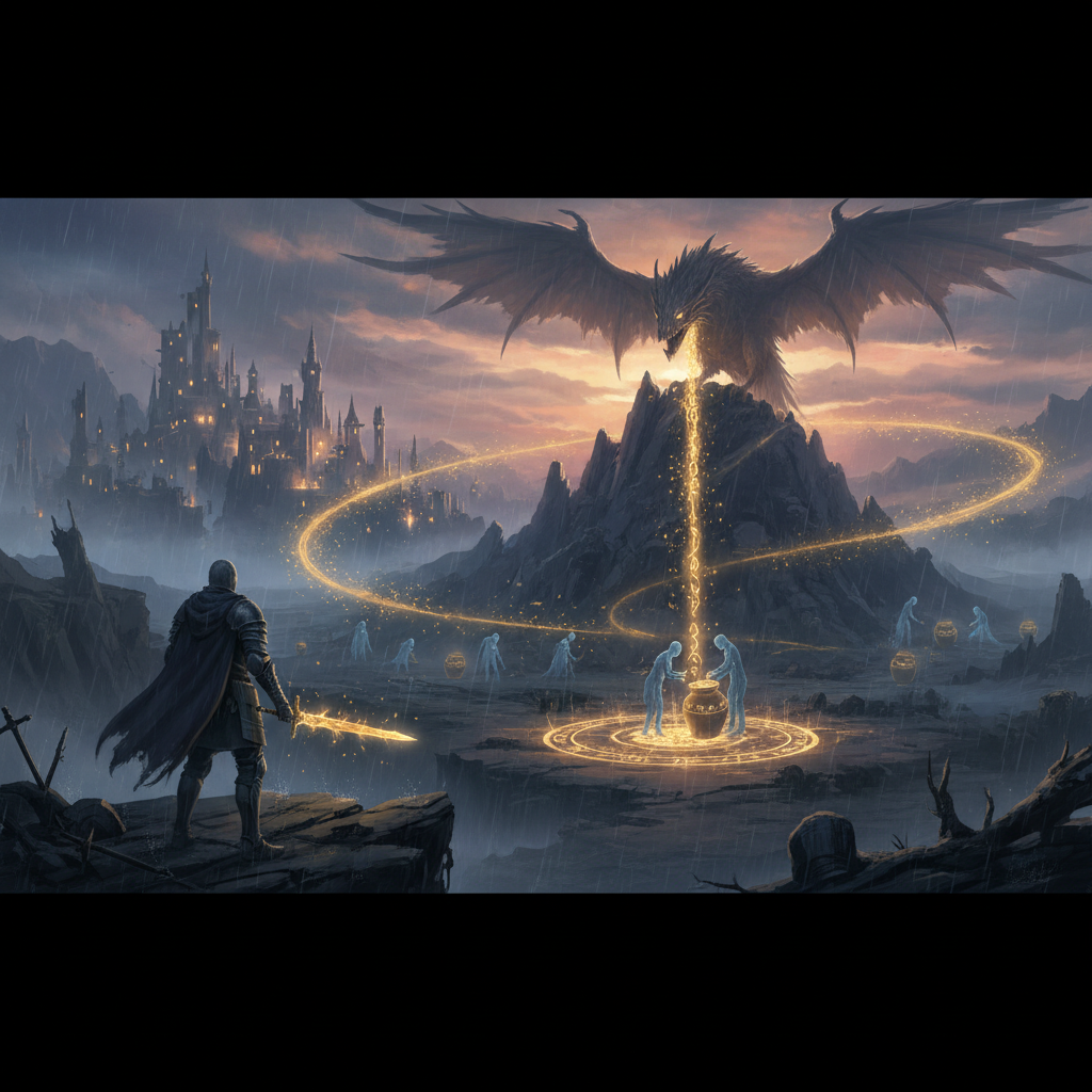 Elden Ring: Schnell Runen farmen – Die besten Methoden für frühes und spätes Spiel — illustration